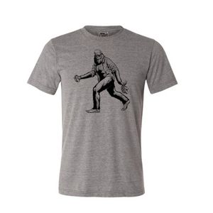 Bigfoot with beer t-shirt